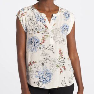 Daniel Rainn Bettola Split Neck Blouse